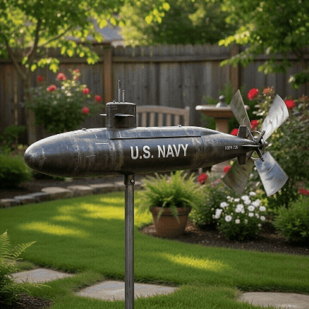 đ„đ„New Year 70% Off--Navy Submarine Wind Spinner