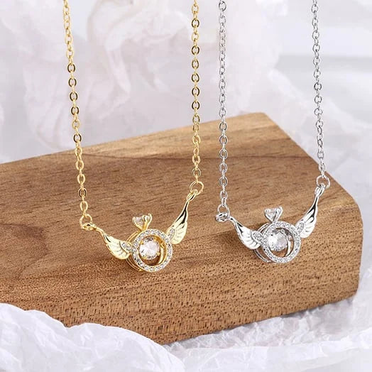 🔥 Last Day Promotion 50% OFF 🎁Angel Wings Necklace