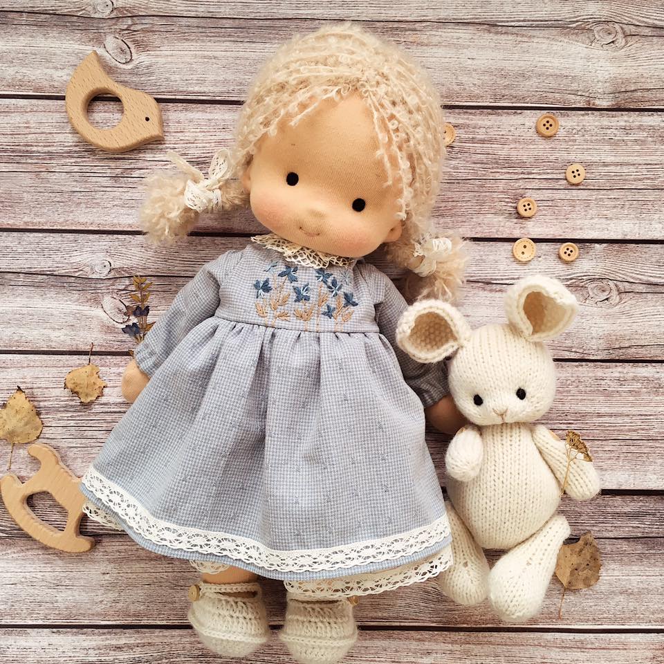 Handmade Waldorf Doll - Zora