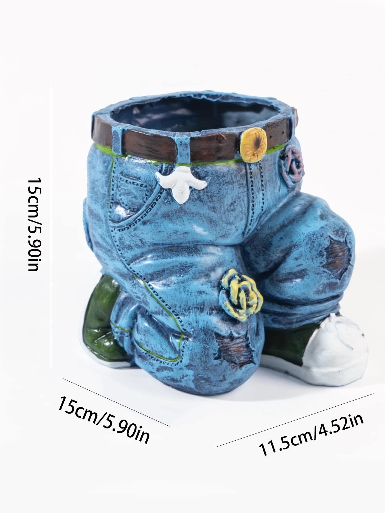 🔥Last Day 50% OFF🔥Uniquely Crafted Denim Flower Pots