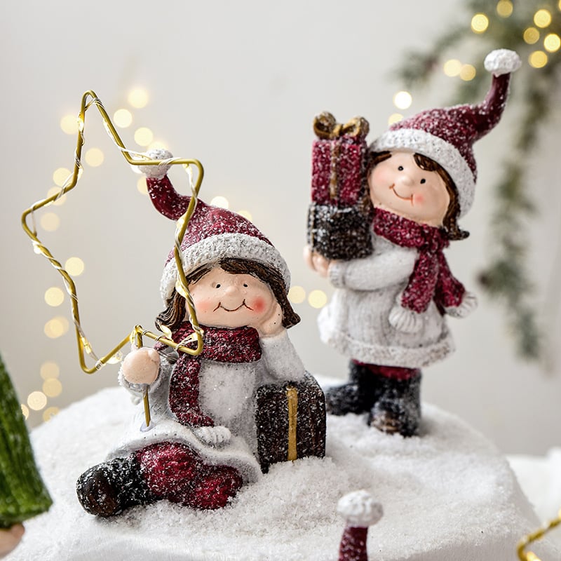 🔥Last Day 49% OFF🎄Whimsical Christmas Elf Figurines