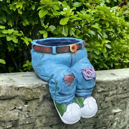 🔥Last Day 50% OFF🔥Uniquely Crafted Denim Flower Pots