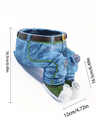 🔥Last Day 50% OFF🔥Uniquely Crafted Denim Flower Pots