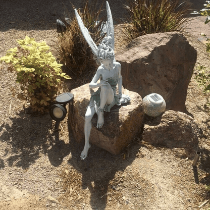 Sitting Fairy Statue