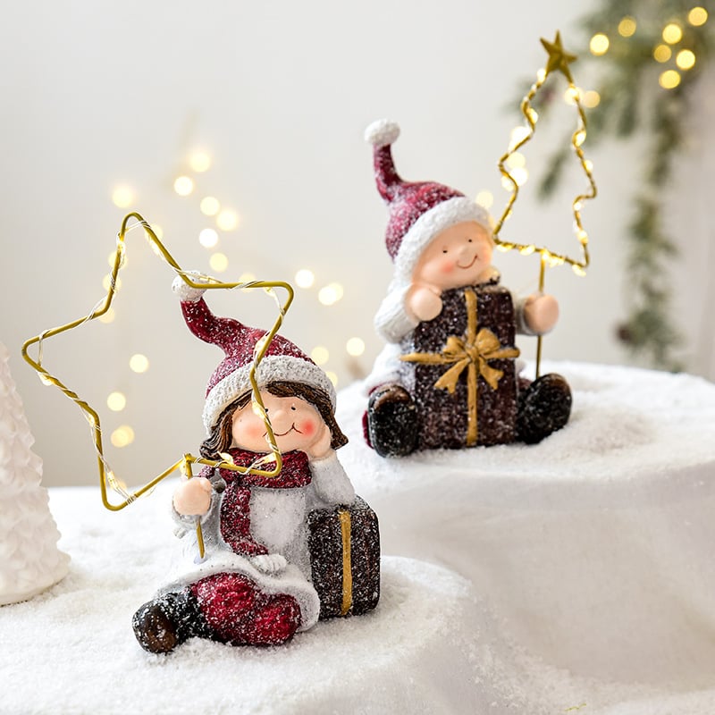🔥Last Day 49% OFF🎄Whimsical Christmas Elf Figurines