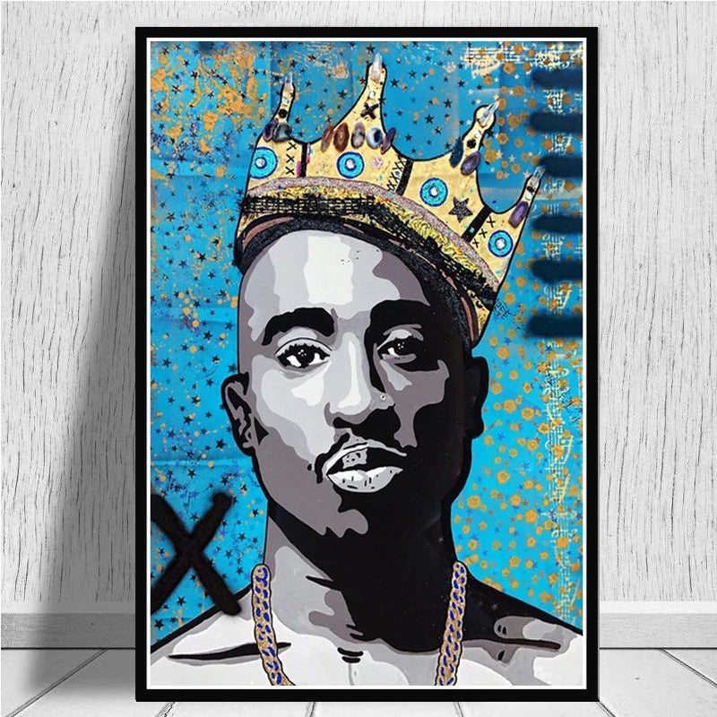 Rapper Home Decor Painting  Poster