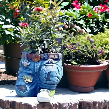 🔥Last Day 50% OFF🔥Uniquely Crafted Denim Flower Pots