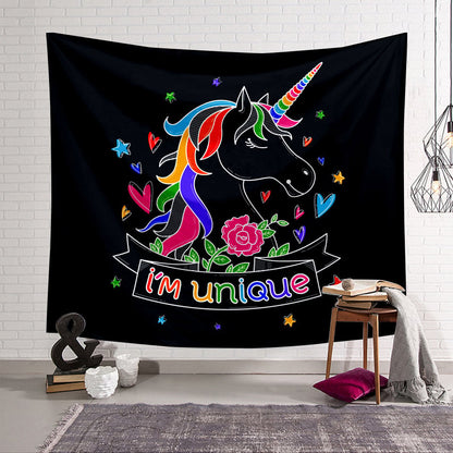🎁Unicorn Style Wall Hanging Blanket ( 49% OFF Today )
