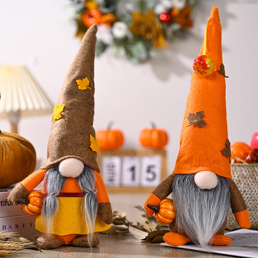 Harvest Pumpkin Gnomes