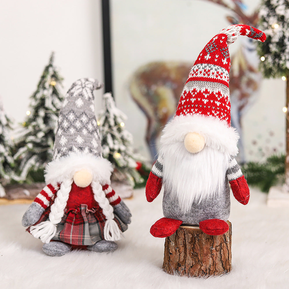 Knitted Christmas Gnome