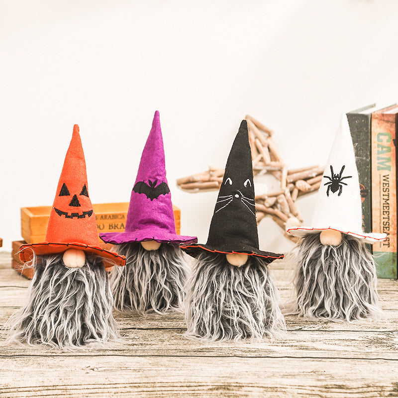 Halloween Cloak Hat Gnome