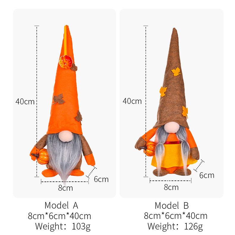 Harvest Pumpkin Gnomes