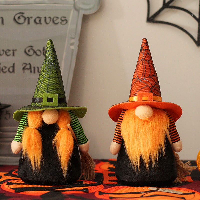 Halloween Witch Gnome