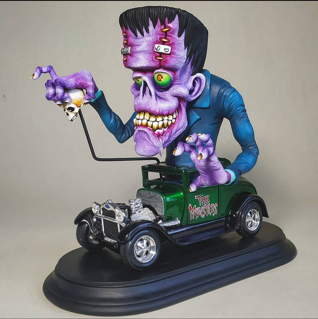 😈Rat Fink Collectible Model Toy -Spooky Halloween Decoration🔥【Buy 2 Free Shipping】