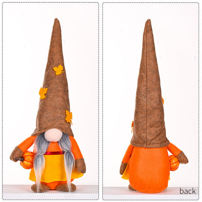 Harvest Pumpkin Gnomes