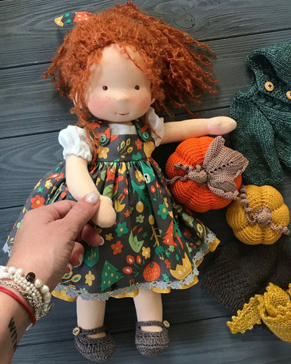 Peperudas Dolls - Handmade Waldorf Doll Taylor - The Best Gift for Christmas