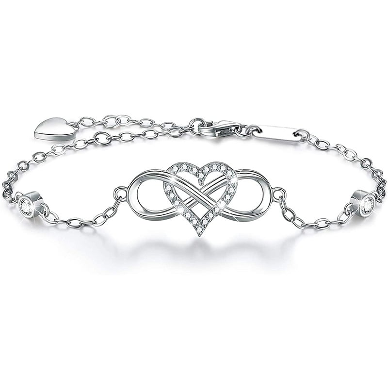 ''I Love You To Infinity And Beyond '' Infinity Love Necklace
