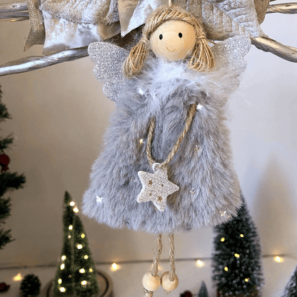Handmade Christmas Angels-Stars