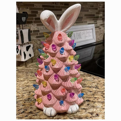 Last Day 75% Off 🐰Easter Pink Bunny Tree