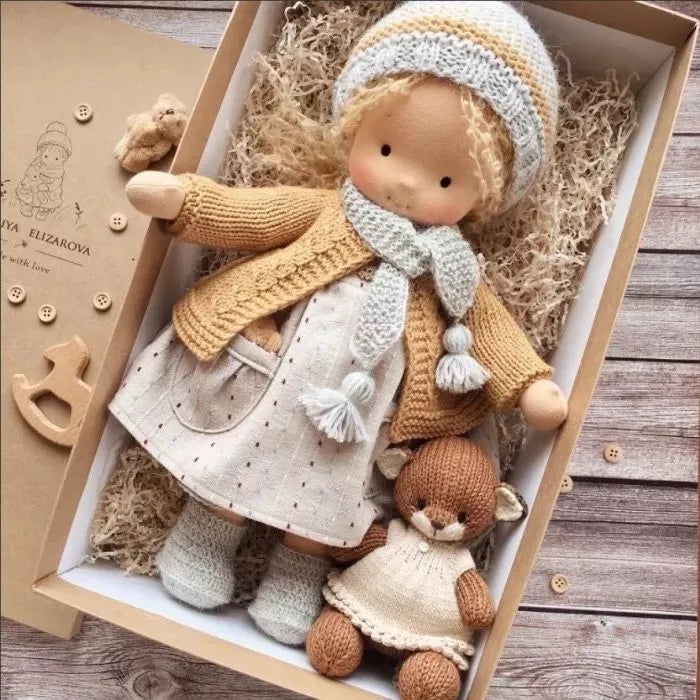 (New) Handmade Waldorf Doll - Lilian