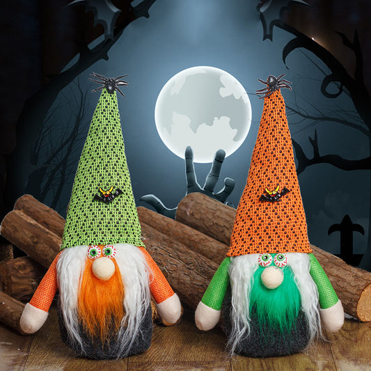 Halloween Spider Bat Gnome