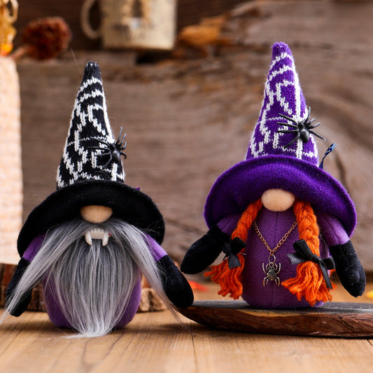 Purple Halloween Gnome