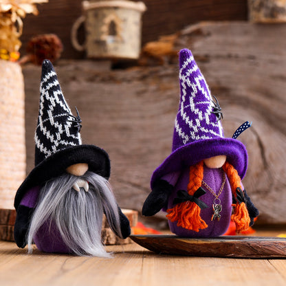 Purple Halloween Gnome