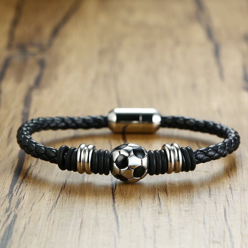 '' Find Your Path'' Football Bracelet