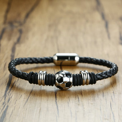 '' Find Your Path'' Football Bracelet