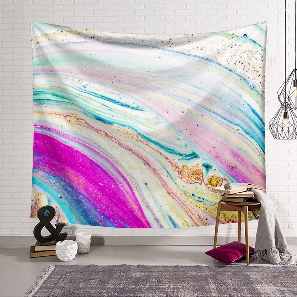 🎁Marble Style Wall Hanging Blanket ( 49% OFF Today )
