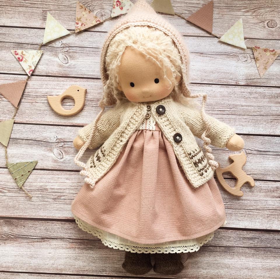 Handmade Waldorf Doll - Valerie