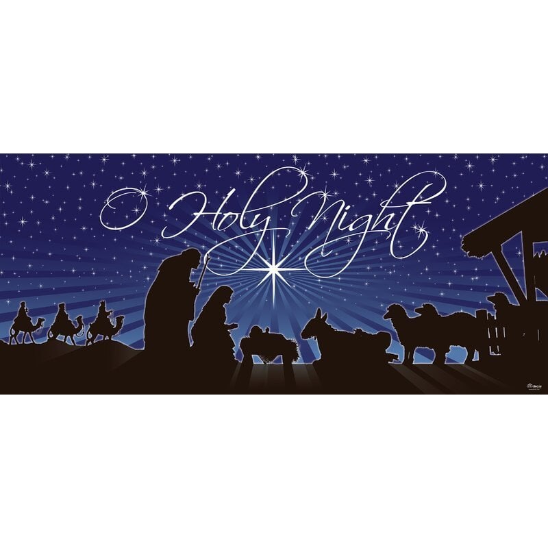 O Holy Night Garage Door
