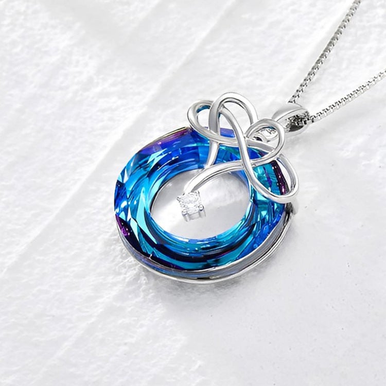 '' I love you to infinity and beyond ''  Love Infinity Necklace