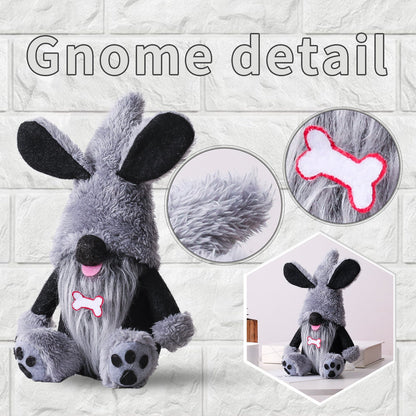 Cute Dog Bones Gnome