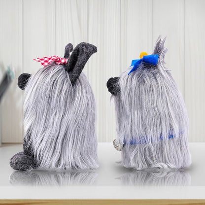 Long Haired Dog Gnome