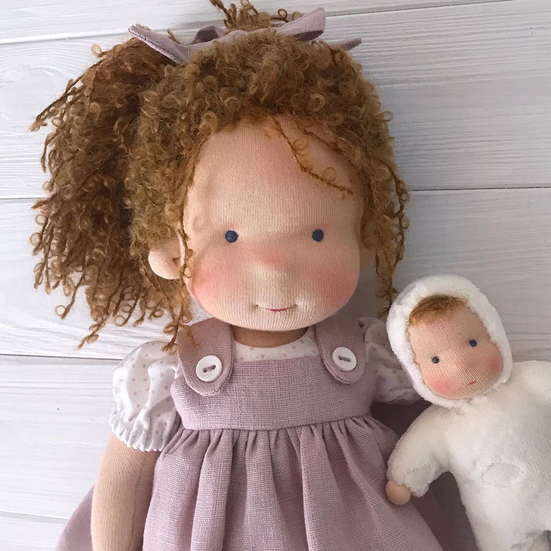 Handmade Knitted Doll - Gail