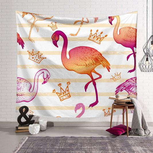 🎁Flamingo Style Wall Hanging Blanket ( 49% OFF Today )