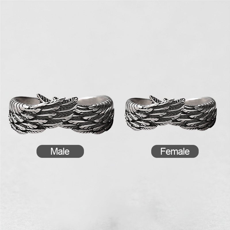 ''I will be always here with you'' Angel Wing's Protect Ring