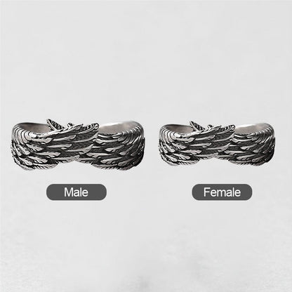 ''I will be always here with you'' Angel Wing's Protect Ring