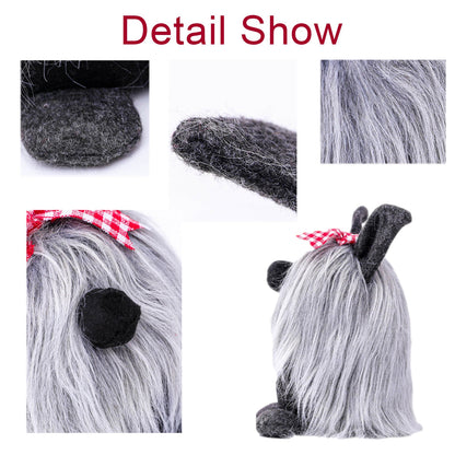 Long Haired Dog Gnome