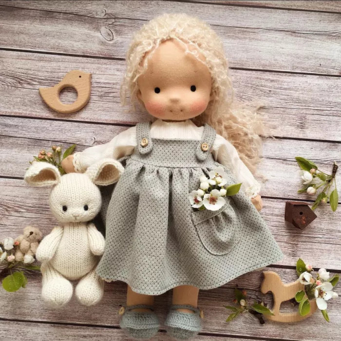 (New) Handmade Waldorf Doll - Olivia