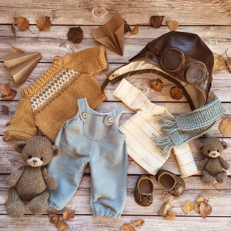 Handmade Knitted Doll - Cindy