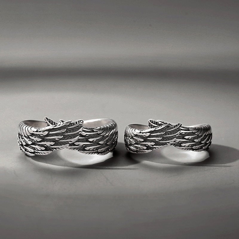 ''I will be always here with you'' Angel Wing's Protect Ring