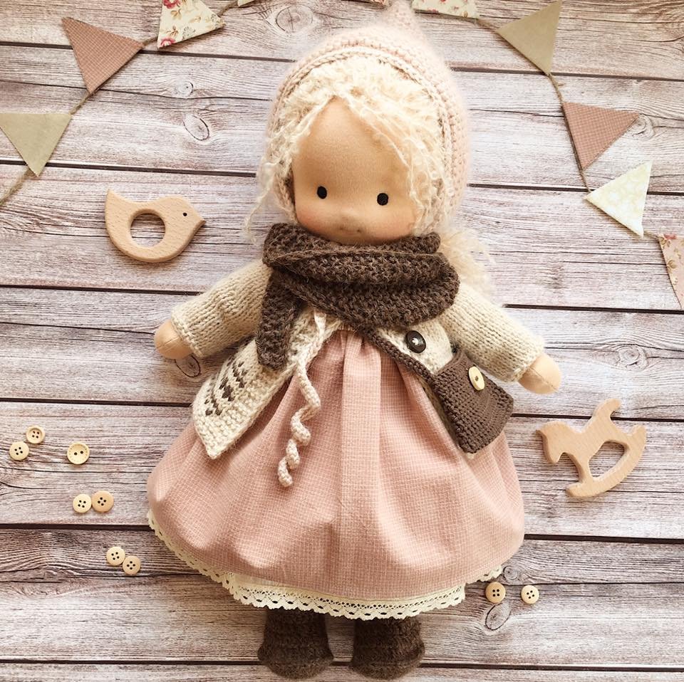 Handmade Waldorf Doll - Valerie