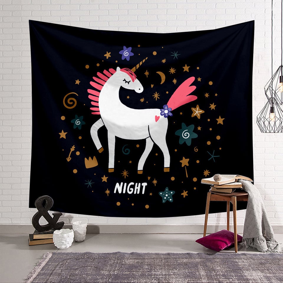 🎁Unicorn Style Wall Hanging Blanket ( 49% OFF Today )