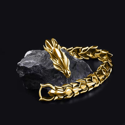 '' Always be yourself '' Dragon Bracelet