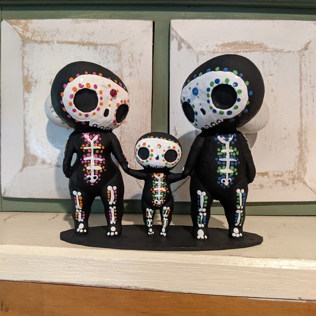 🎁Sugar Skull Couple Figurine