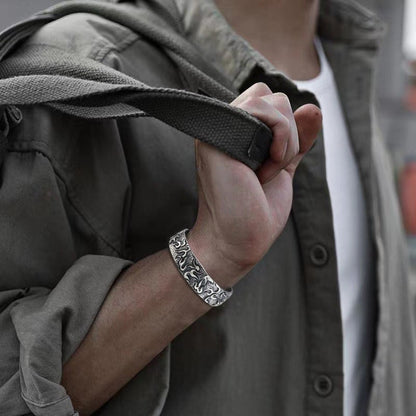 ''Don't lose your fire'' Roaring Flame Bracelet