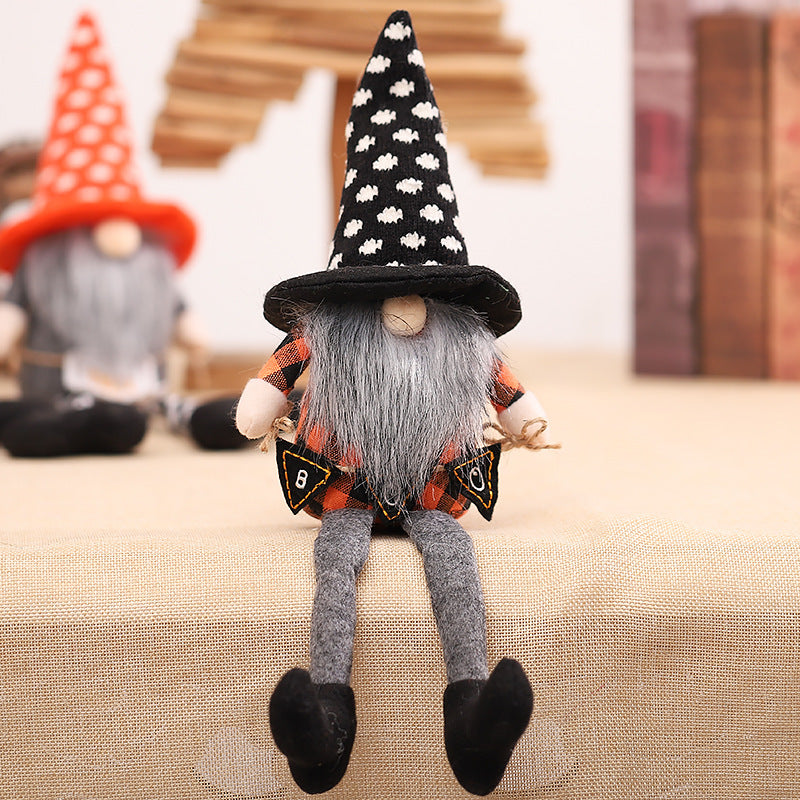 Halloween Long-Legged Gnome