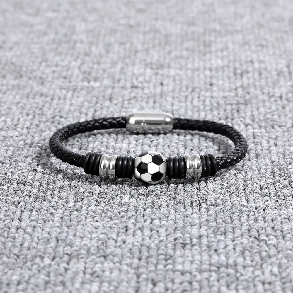 '' Find Your Path'' Football Bracelet
